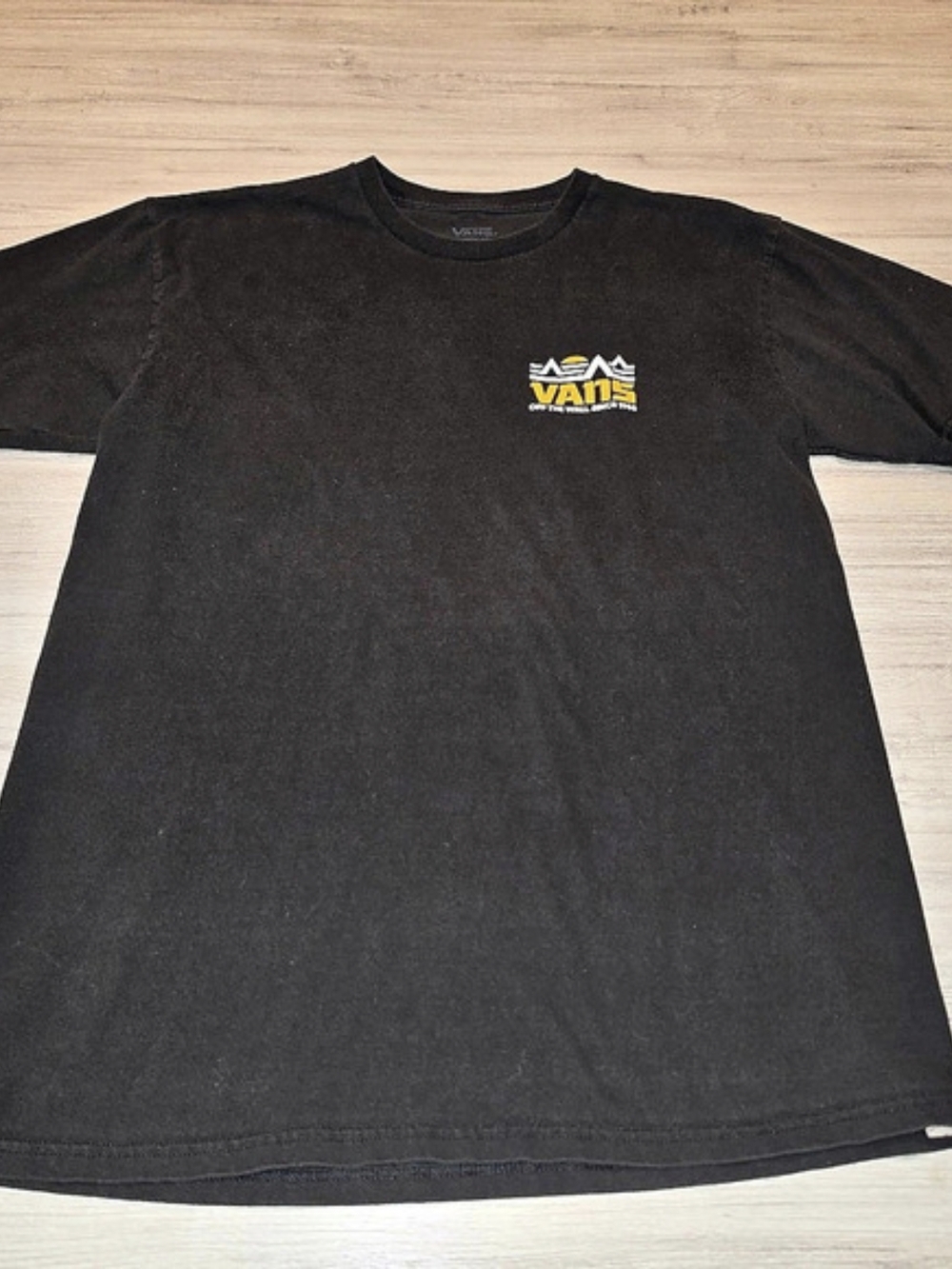 Vans Classic Fit Short Sleeve T-Shirt Men's Black Size L